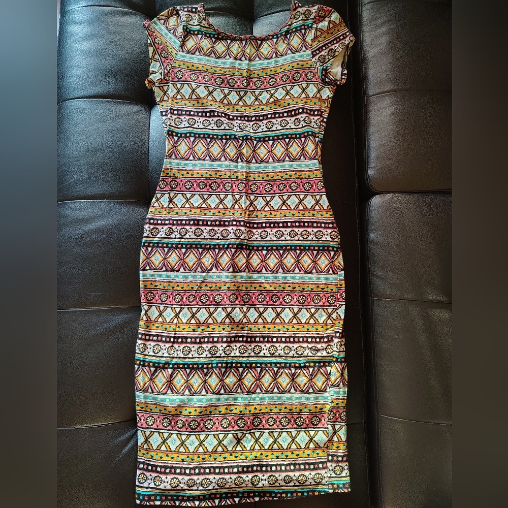 Love J Sheath Dress with Cap Sleeves
